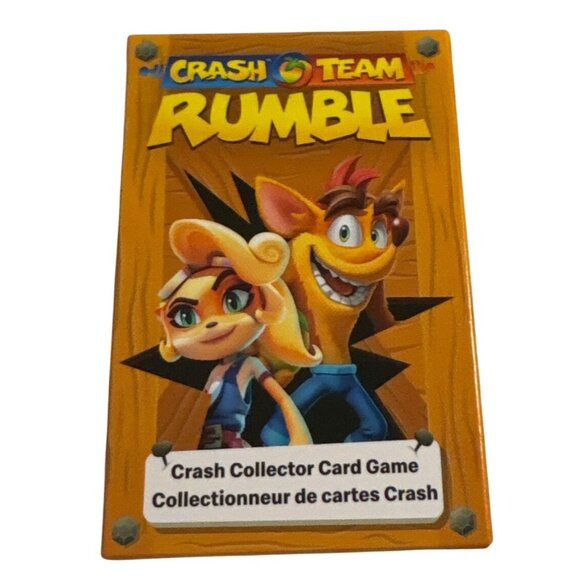 Crash Team Rumble Collector Card Game For Kids McDonalds Happy Meal Toy - Picture 1 of 4